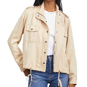 Rails Collins Double Gauze Jacket in Khaki